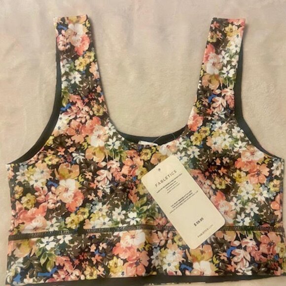 NWT Fabletics Harlow Reversible Midi Sports Bra - Medium - Picture 3 of 6